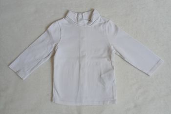 T-shirt blanc 9 mois