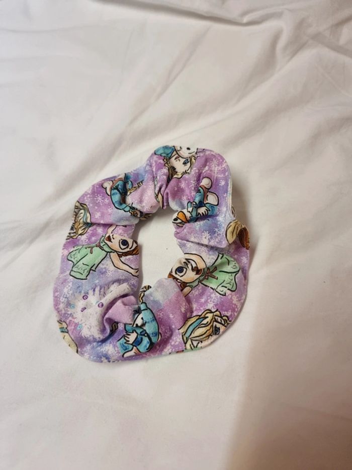 Chouchou scrunchies reine des neiges - photo numéro 2