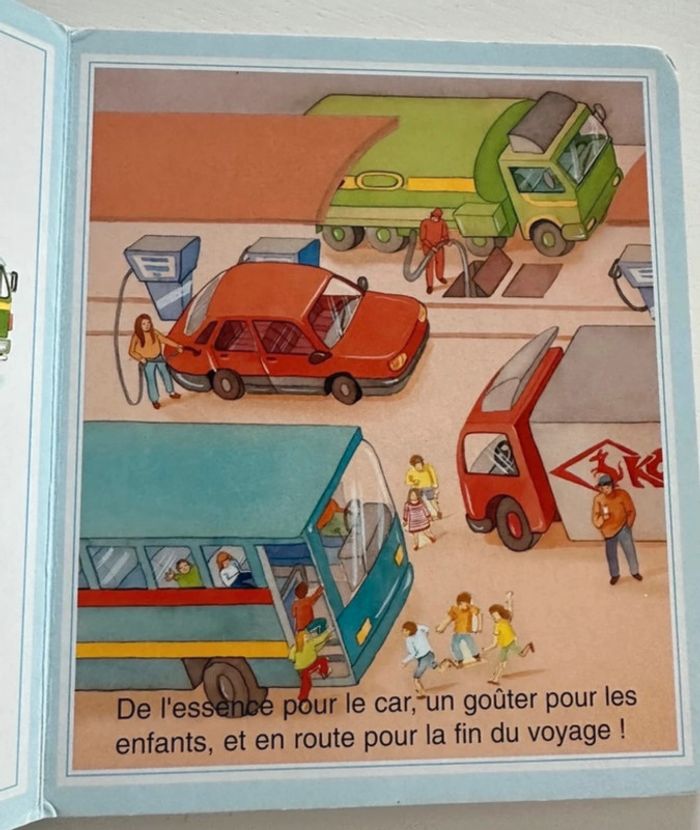 Livre cartonné les transports - photo numéro 2