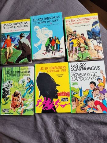Bibliothèque verte les 6 compagnons