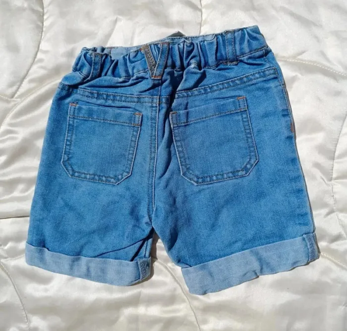 Short en jean  92 cm 3 ans Baby club - photo numéro 2