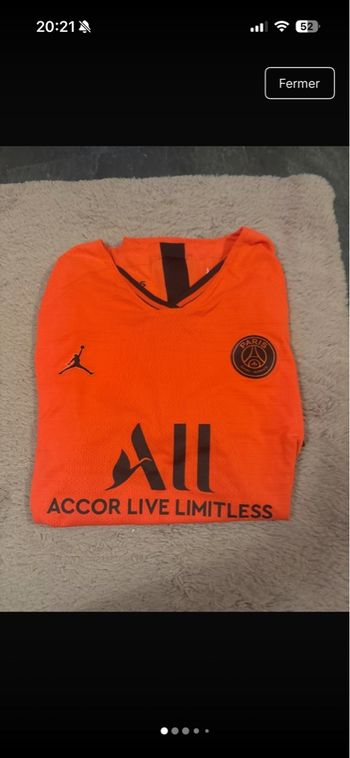 Maillot psg extérieur 2019/2020