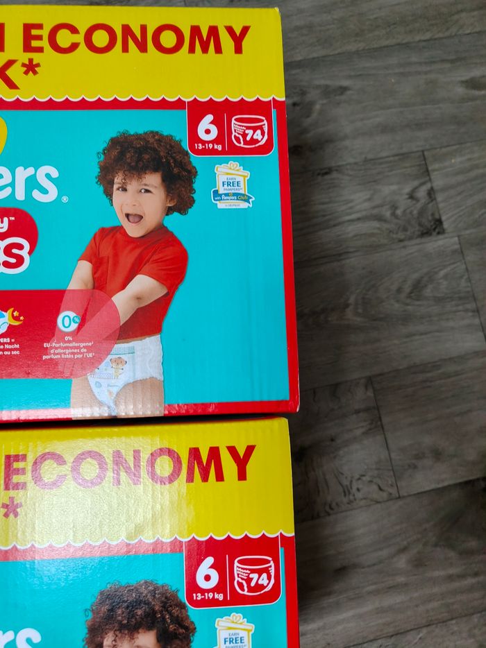 2 carton couche pampers taille6 - photo numéro 5