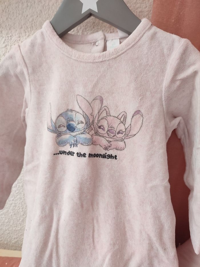 Pyjama une pièce - Stitch et Angel - 23 mois - Bon état - Disney Orchestra - photo numéro 2