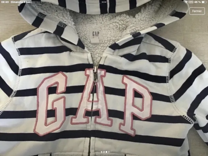 Veste gap kids - photo numéro 3