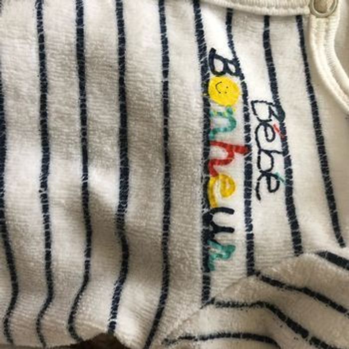 Lot de 6 pyjamas en velour 3 mois - photo numéro 4