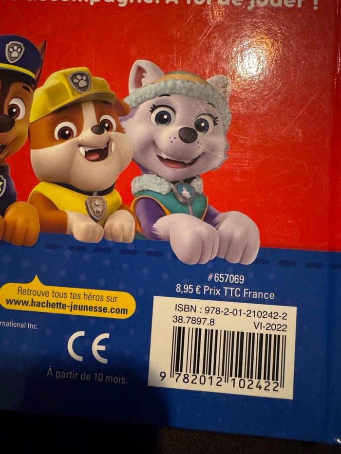 Mon petit Livre puzzle Pat Patouille 5 x 9 pièces - photo numéro 7