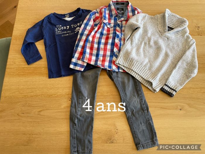 Lot vêtements garçons 4 ans