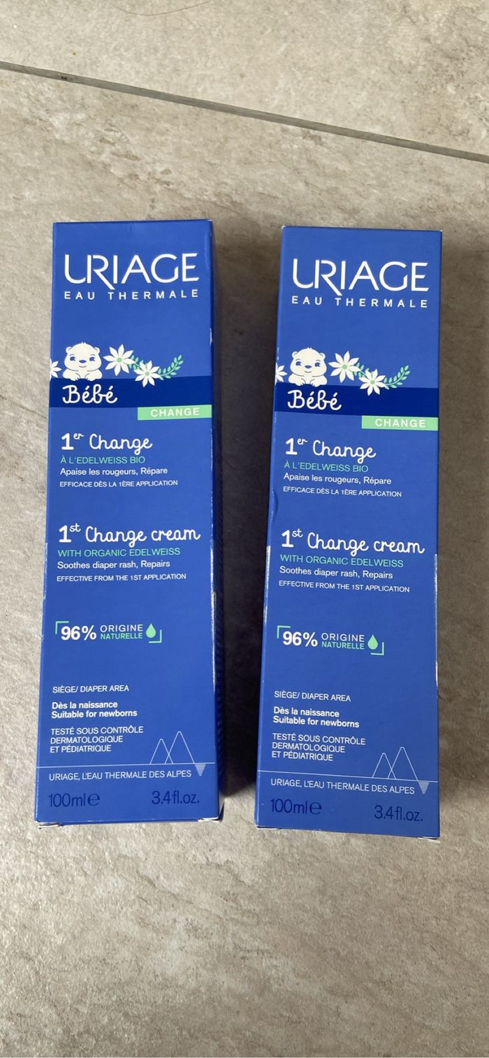 Crèmes de change bébé Uriage