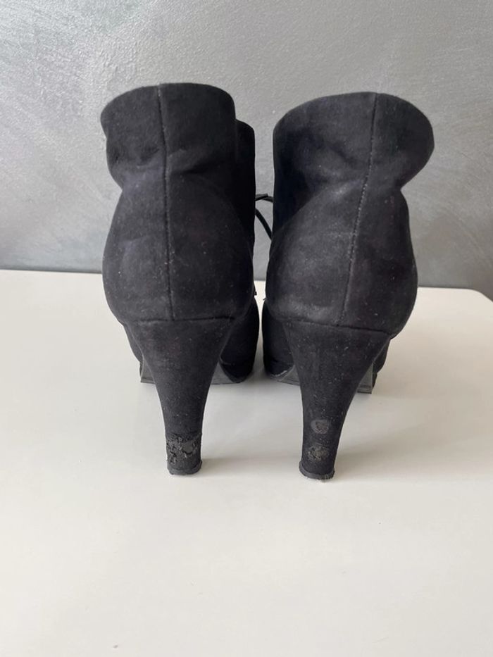 Bottine noir femme - photo numéro 7