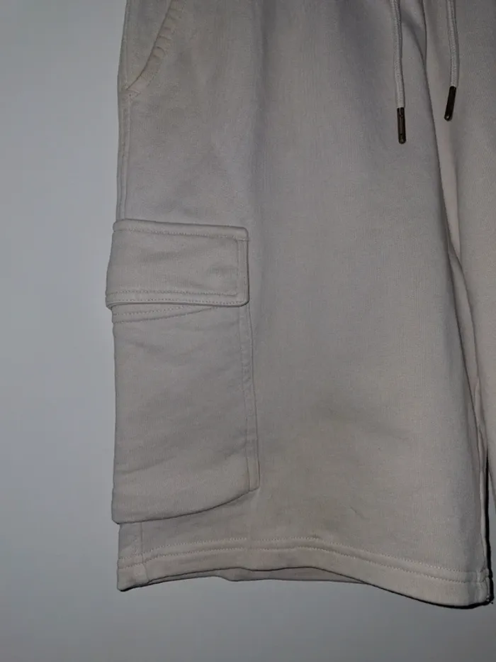 Bermuda short molleton beige S - photo numéro 3