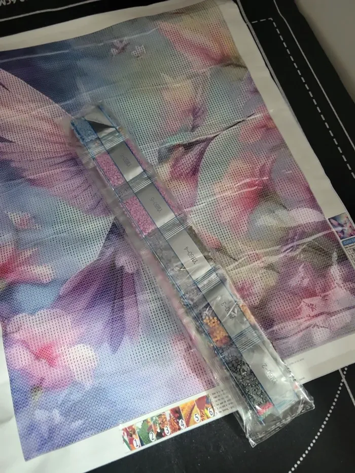 Daimond painting oiseau - photo numéro 2
