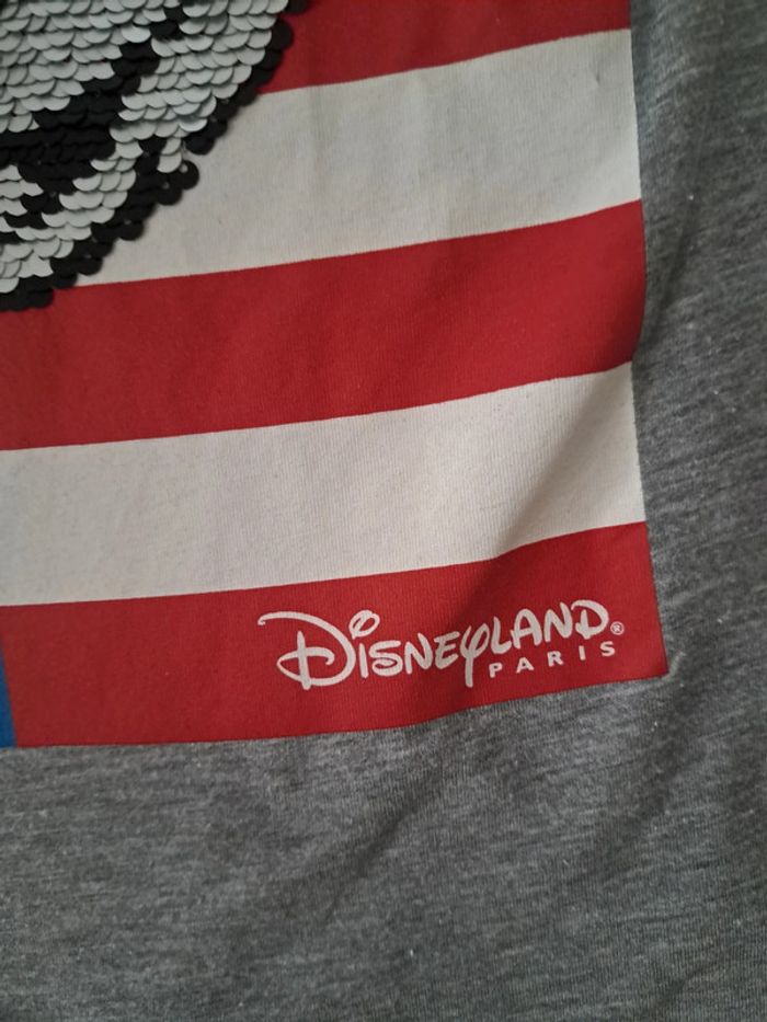 T shirt sequins réversible americain Disneyland Paris - photo numéro 3