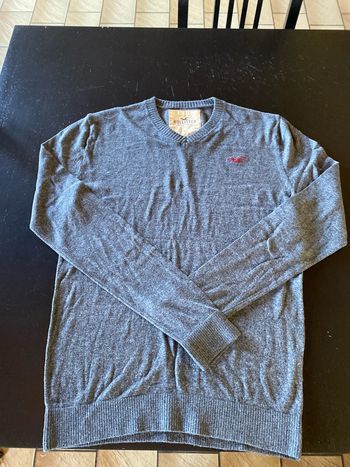 Pull gris Hollister