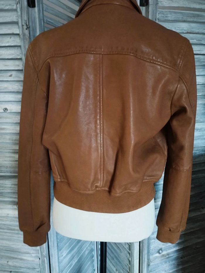 Blouson cuir Superdry - photo numéro 3