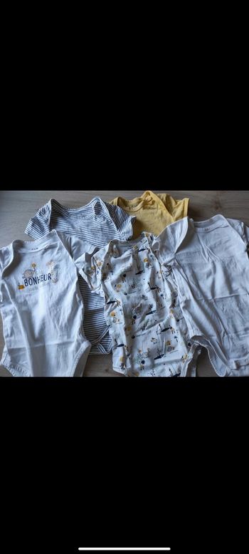 Lot de 5 bodies tpe à l'oeil