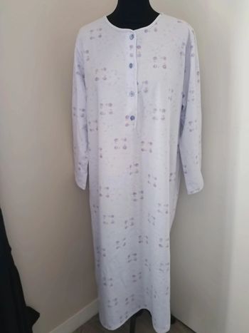 Chemise de nuit fleurie Marie de la Marcille 42