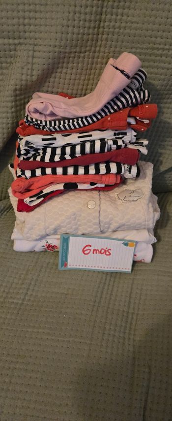 15 pieces 6 mois fille