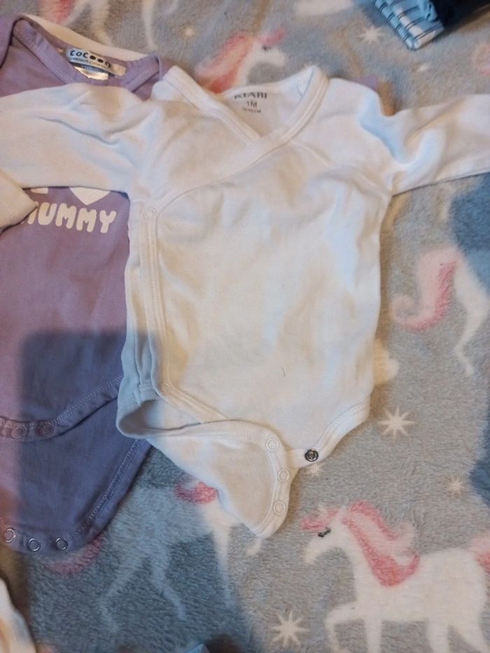 Lot bodies 1 mois - photo numéro 5