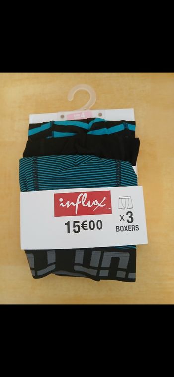 Lot de 3 boxers homme taille L