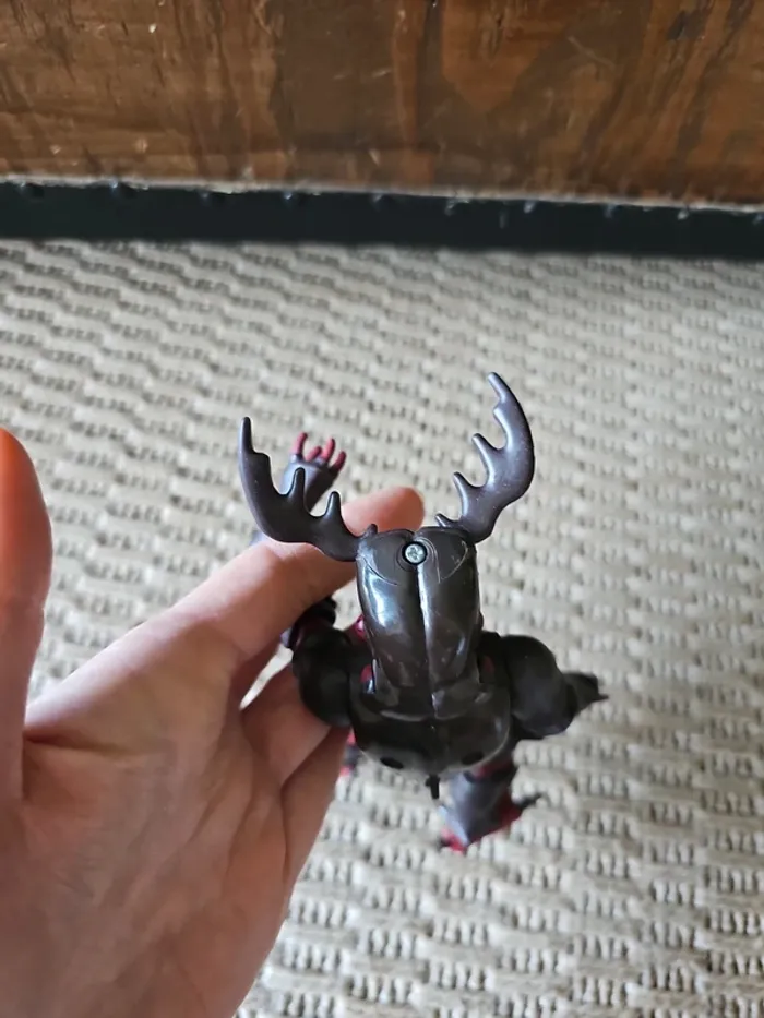 Figurine scarabée eventreur power rangers vintage - photo numéro 10