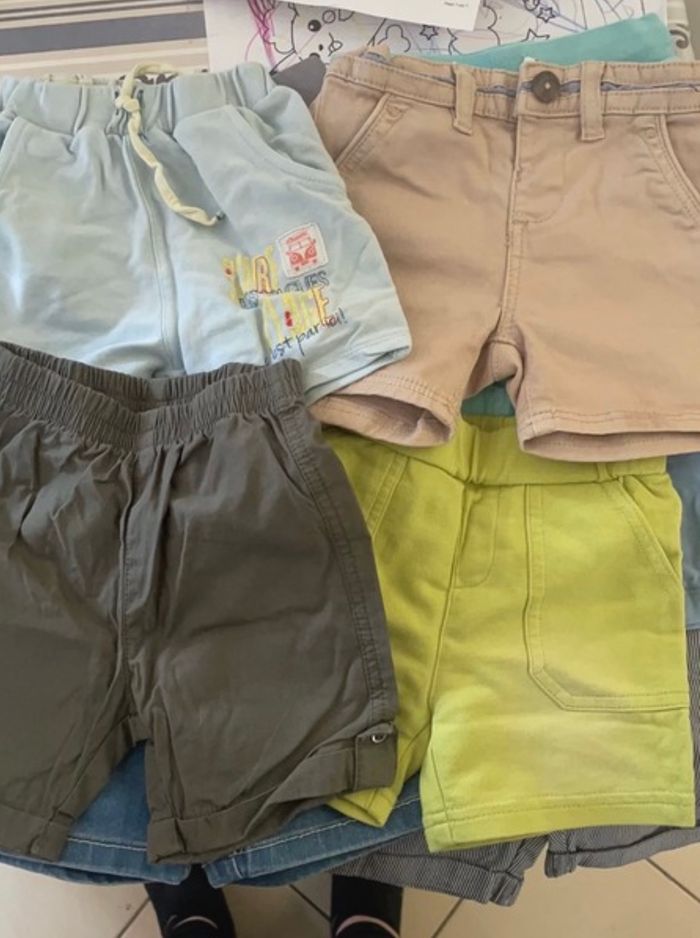 Lot 10 shorts 18 mois - photo numéro 2