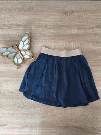 Jupe patineuse bleue 8 ans