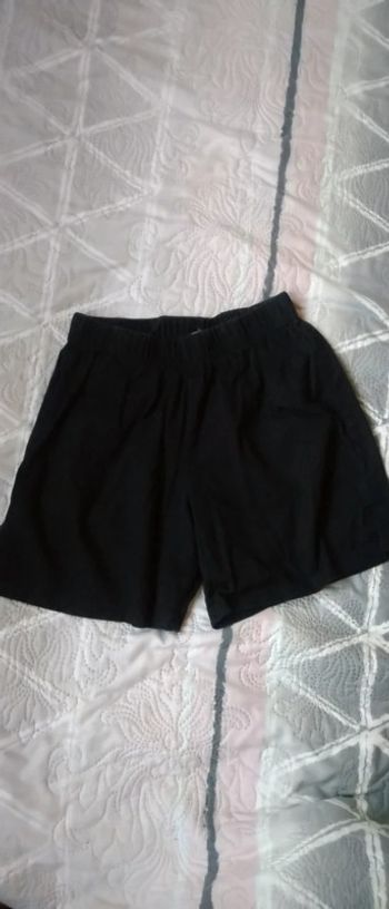 Short noir avec poche fille 12 ans pure basic