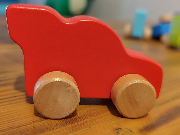 Lot de voitures en bois pour enfants (8 pièces) il - photo numéro 5