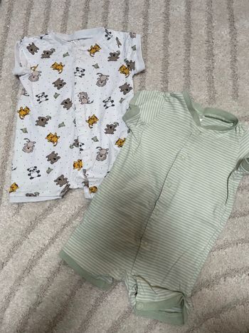 Lot pyjamas 4-6 mois