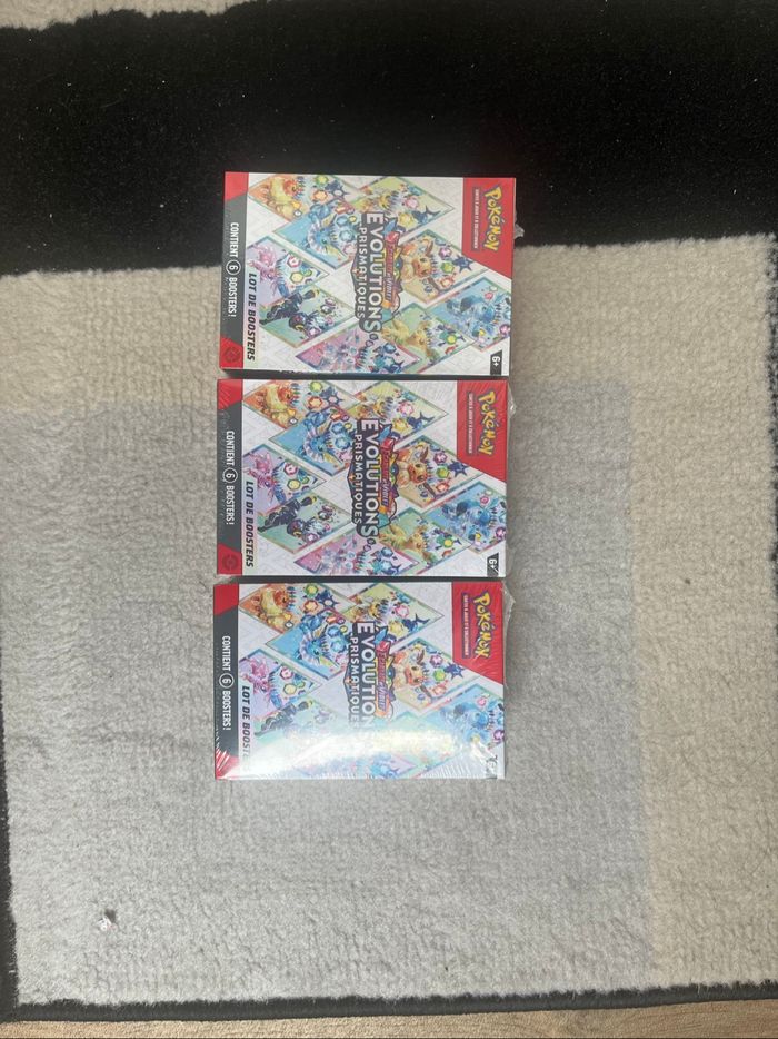 Lot de 3 bundles 8.5 évolution prismatique neuf scellé
