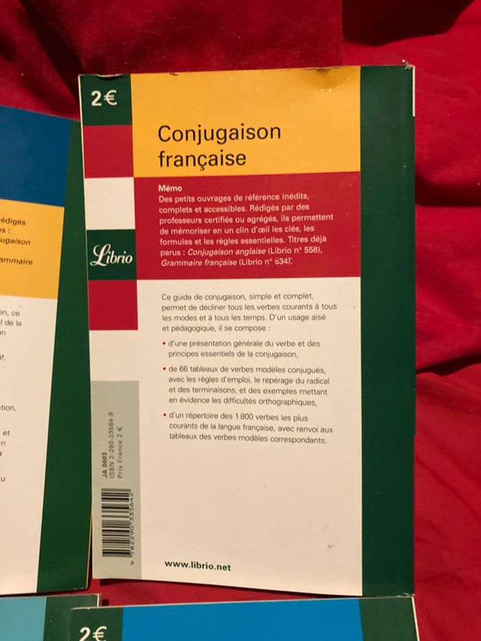 Lot de 4 livres de français - photo numéro 8
