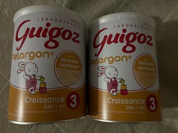 Lait guigoz pelargon neuf