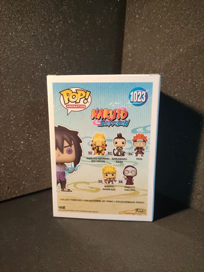 Pop Naruto, Sasuke (Rinnegan) 1023, édition limitée "Glow Chase" - photo numéro 2
