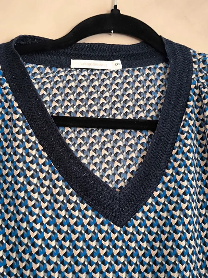 Blouse manches 3/4 Vintage Dressing 36 - photo numéro 3
