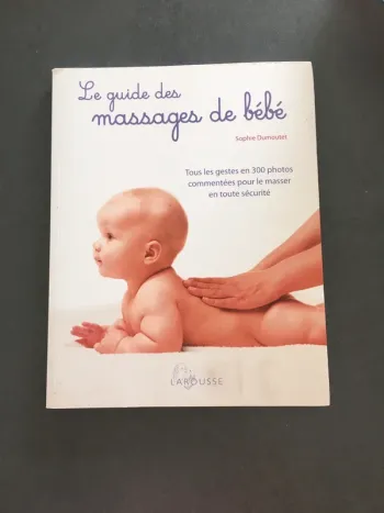 Livre Le guide des massages de bébé