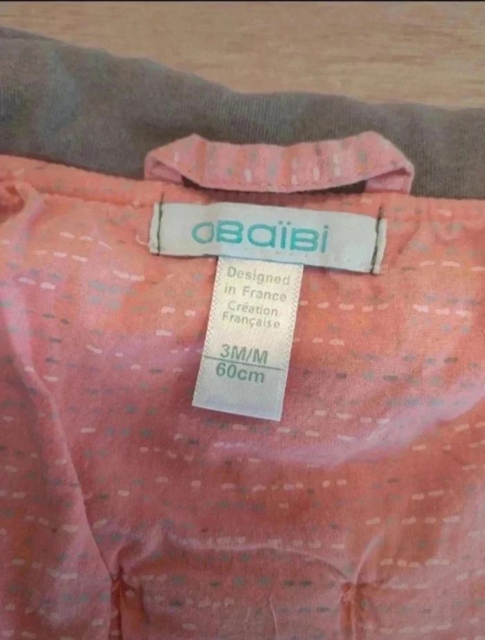 manteau bb fille 3mois - photo numéro 4