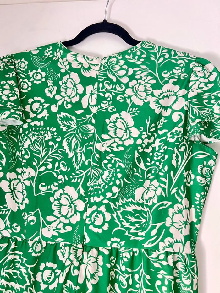 Robe imprimée fleurs taille L - photo numéro 6