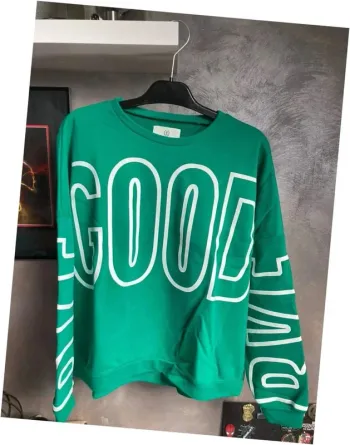 Sweat sans capuche oversize Bizzbee taille M