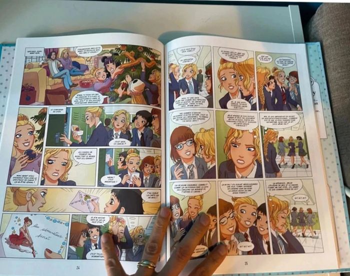 Bande dessinée cœur guimauve les filles aux chocolats - photo numéro 3