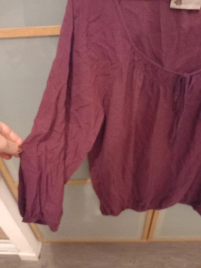 Blouse Violette Taille 44 - photo numéro 3