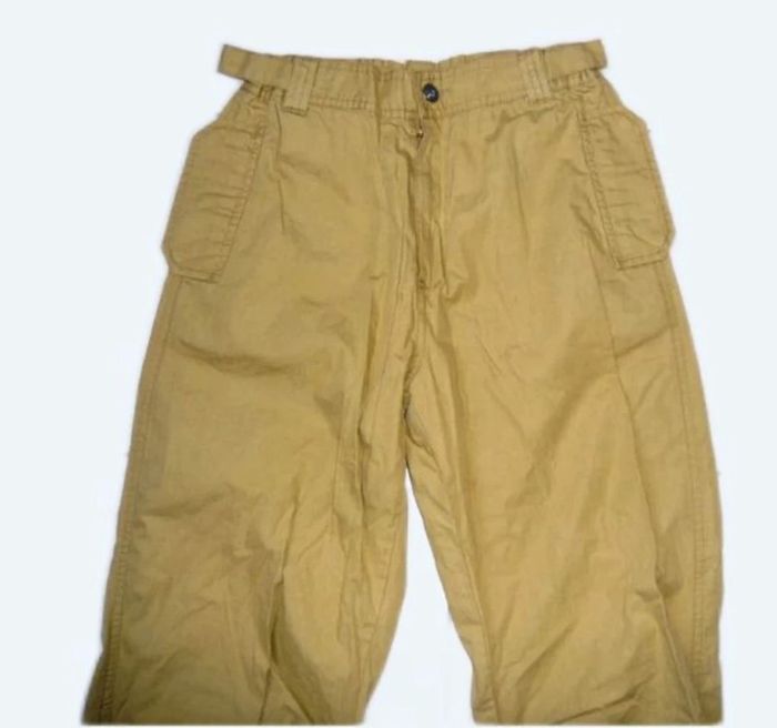 🤩Neuf sublime Pantalon large Catimini P414 100% Coton 12 Ans vert/ kaki jamais porté