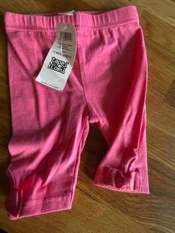 Leggings T 12 mois "Tape à l'oeil" neuf