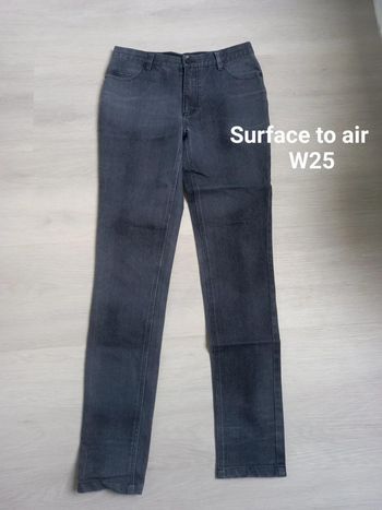 Pantalon skinny gris motif serpent taille W25