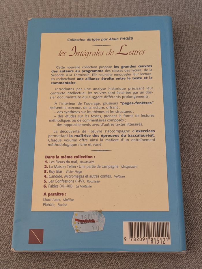 "Fables livres VII à XII" de La Fontaine - photo numéro 2