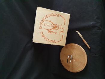 Plateau à fromage + couteau Artisan d'auvergne vintage