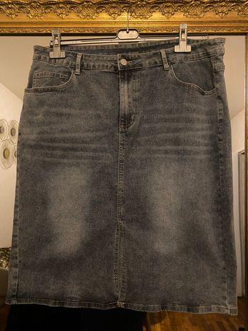 Jupe longue jean 50