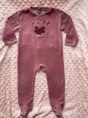 Pyjama « love » Kiabi 18 mois
