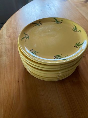 Assiettes à dessert