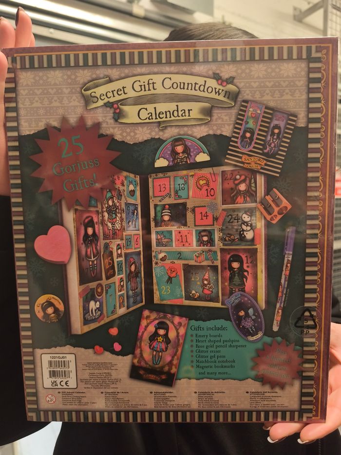 Calendrier de l’Avent Gorjuss – Édition "Once Upon A Gorjuss Christmas" - photo numéro 2